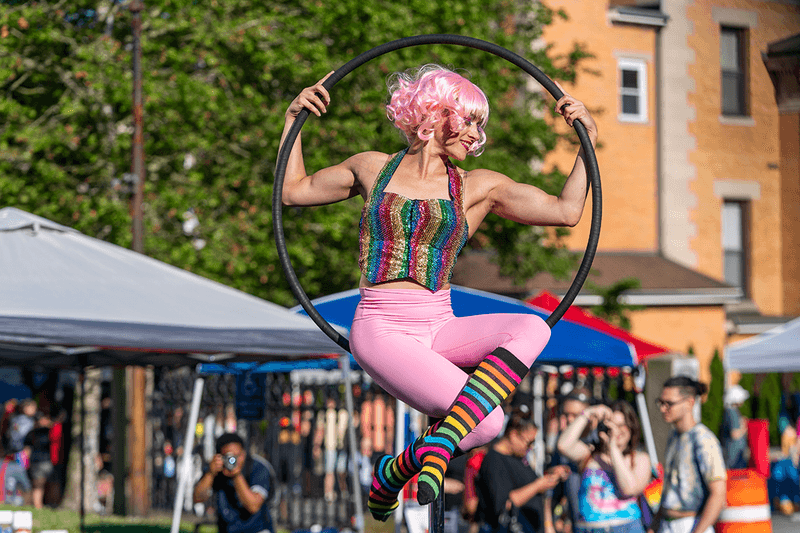 Monthly free arts & culture event AHA!