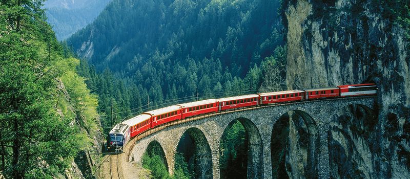 Bernina Express, Switzerland to Italy