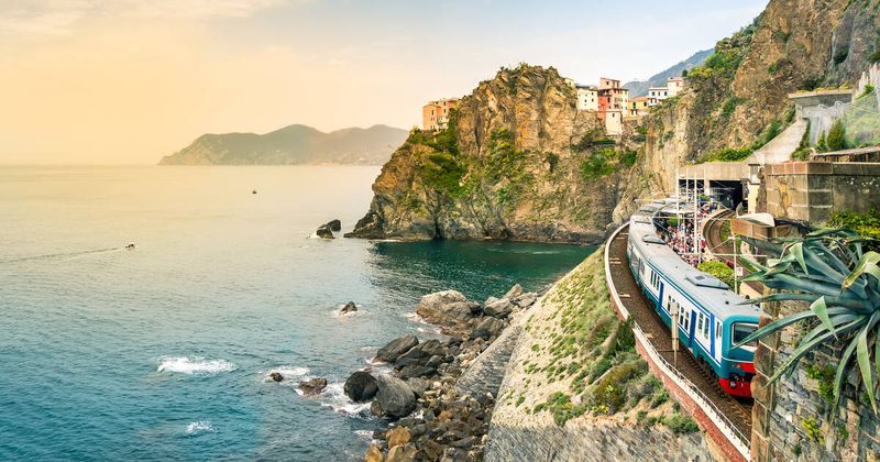 Cinque Terre Train, Liguria, Italy