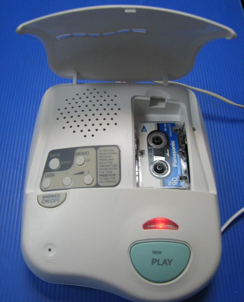 Answering Machines with Microcassettes