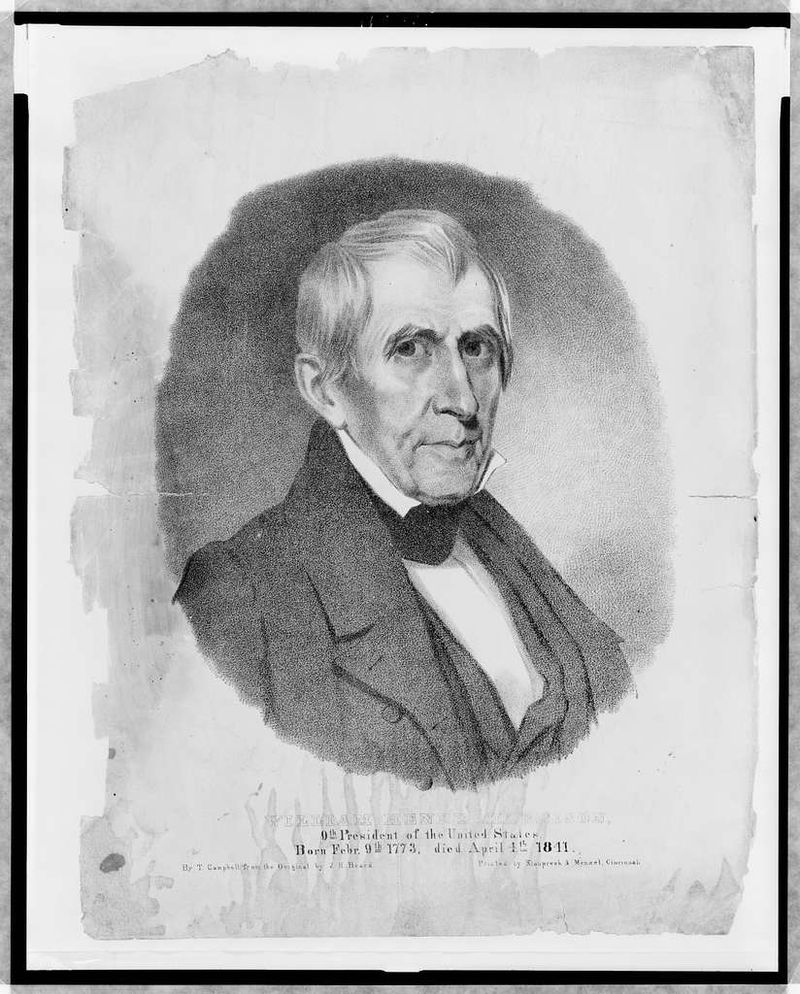 William Henry Harrison – U.S. Army and militia
