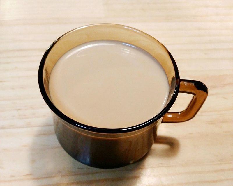 Coffee Milk and Regular Coffee