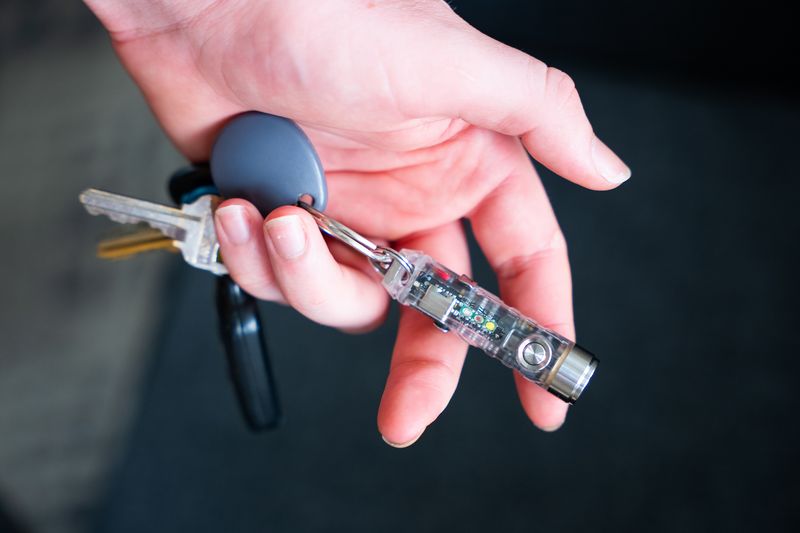 RovyVon Aurora A8 USB-C Keychain Flashlight