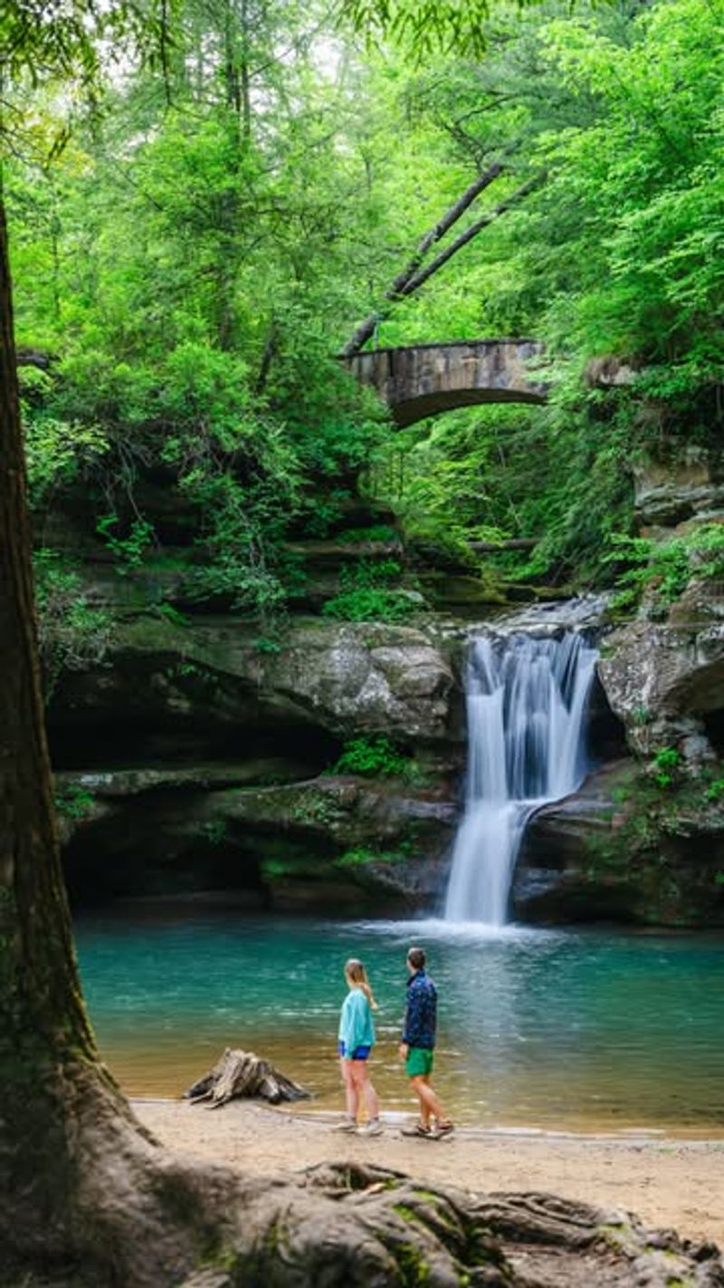 Parking Is Limited at the Hocking Hills Lodge Area