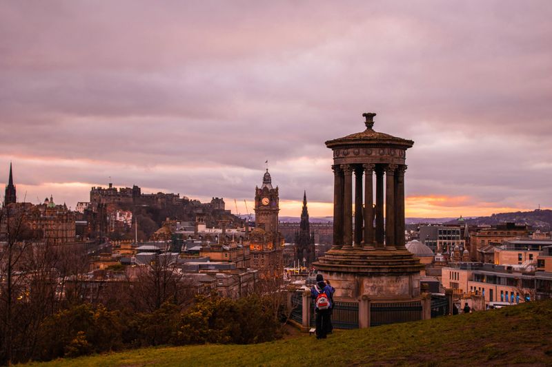Edinburgh, Scotland – Compact, dramatic skyline