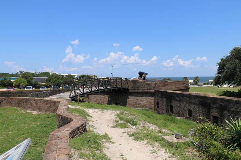 Fort Gaines and the Bay Entrance