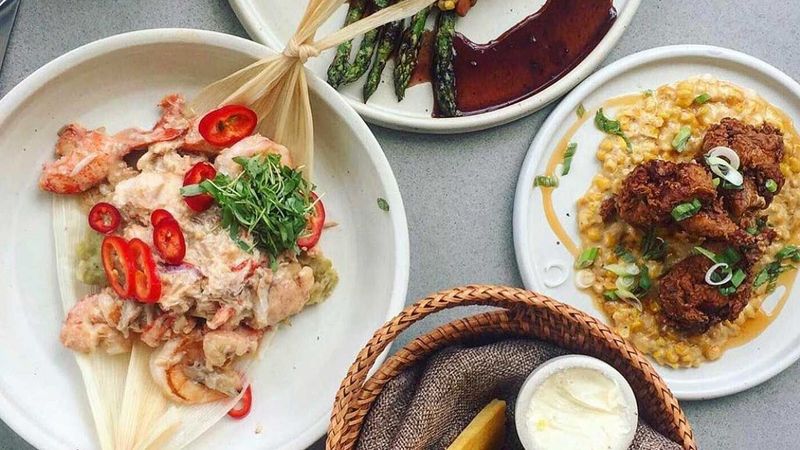 Crab Cakes And Fresh Fish