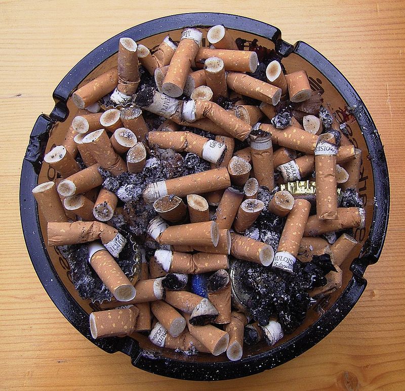 Emptying ashtrays (yes, really)