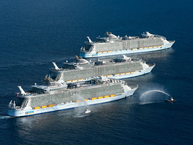 Royal Caribbean (multiple ships/ports)
