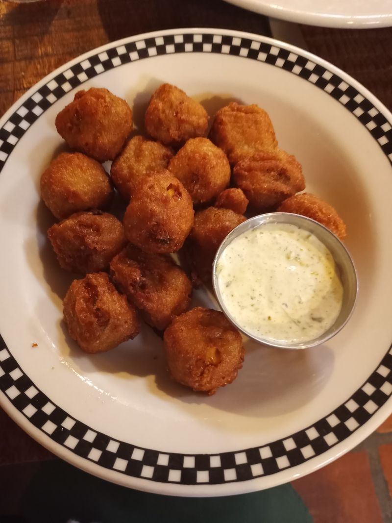 Onion Chips, Chili, and Cobbler