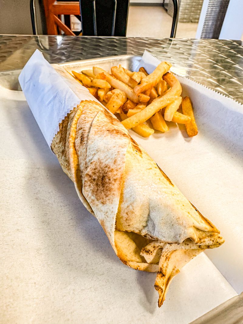 Chicken Pita And Perfect Fries