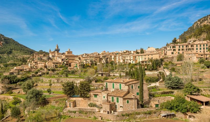 Valldemossa, Spain (Mallorca) — Tramuntana stone and monastery quiet