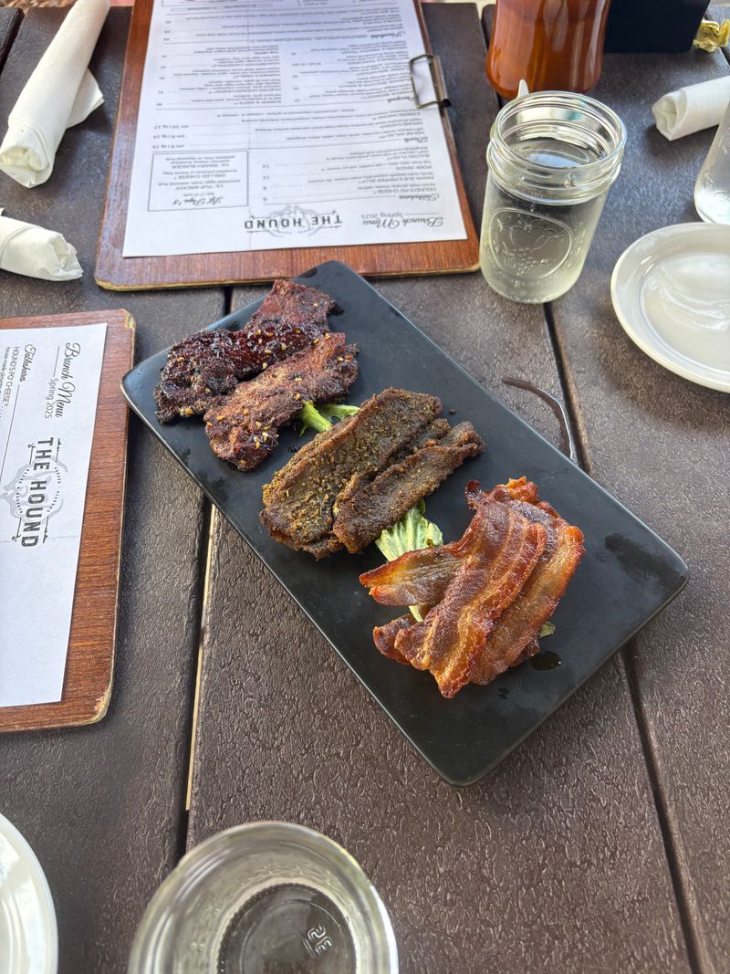 Bacon Flight With a Zingy Side