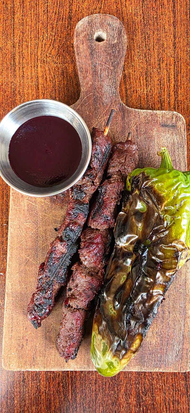 Deer Sticks With House Sauce