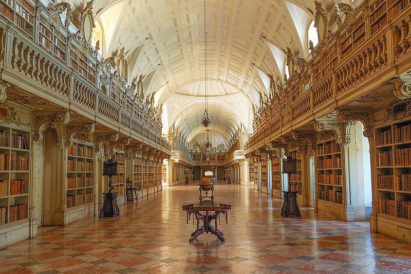 Mafra Palace Library – Mafra, Portugal