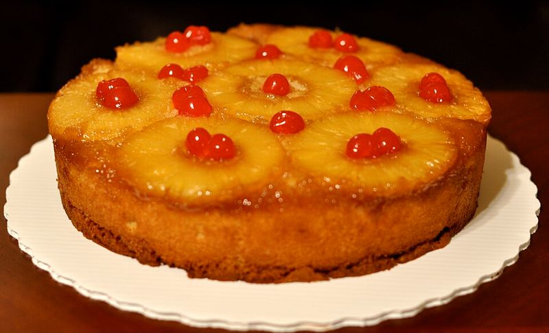 Pineapple Upside Down Cake at Canje
