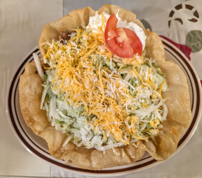 Shrimp Tostada Salad Refresh
