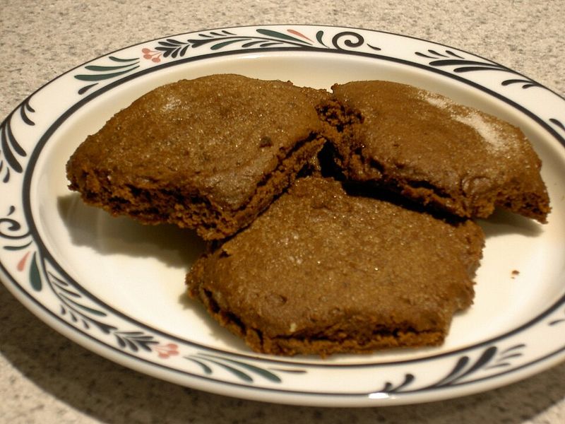 Sorghum Molasses Cookies