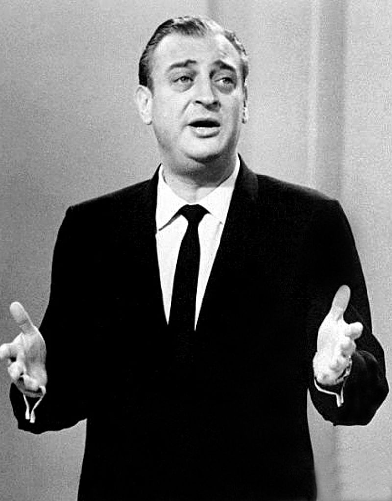 Rodney Dangerfield one-liner (classic style): [General recognition for sharp one-liners from the source]