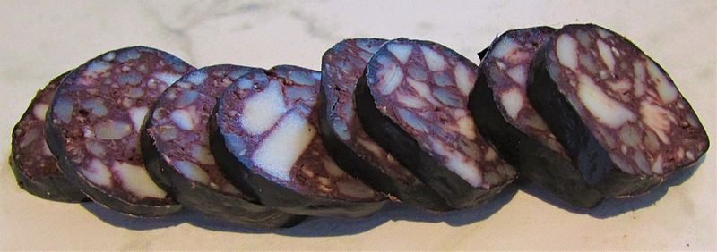 Blood Pudding - Black Pudding (Certain foreign versions)