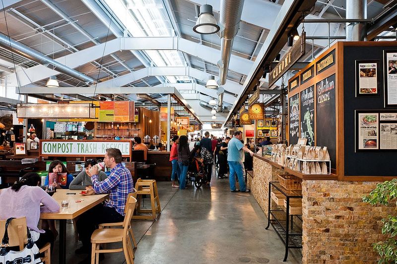 Stroll, snack, and sip at Oxbow Public Market