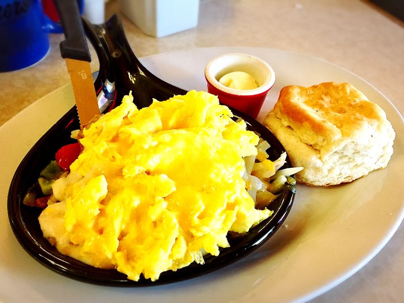 Tillamook Cheddar Scramble