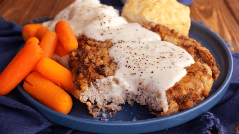 Chicken-Fried Steak & Gravy