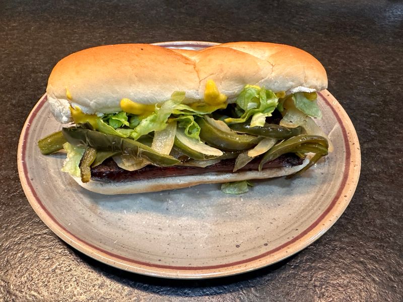 Hot Sausage Sandwich