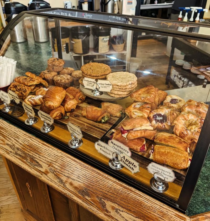 Coffee & pastries at The Frothy Cup