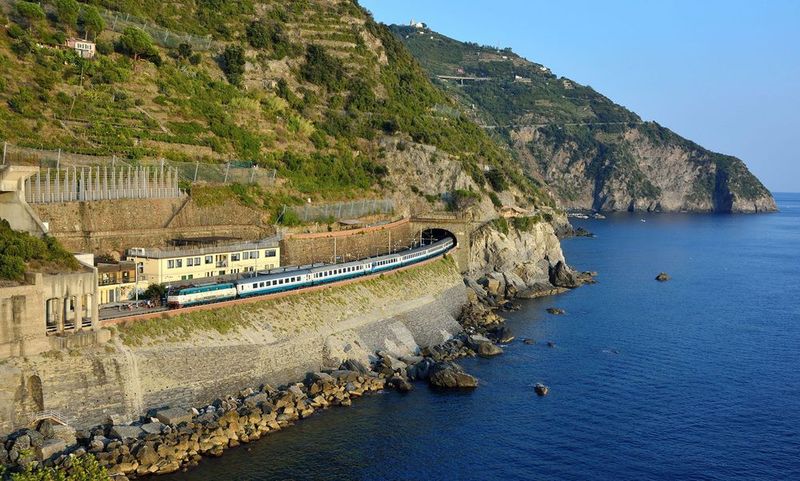 Amalfi Coast Train (Circumvesuviana), Campania, Italy