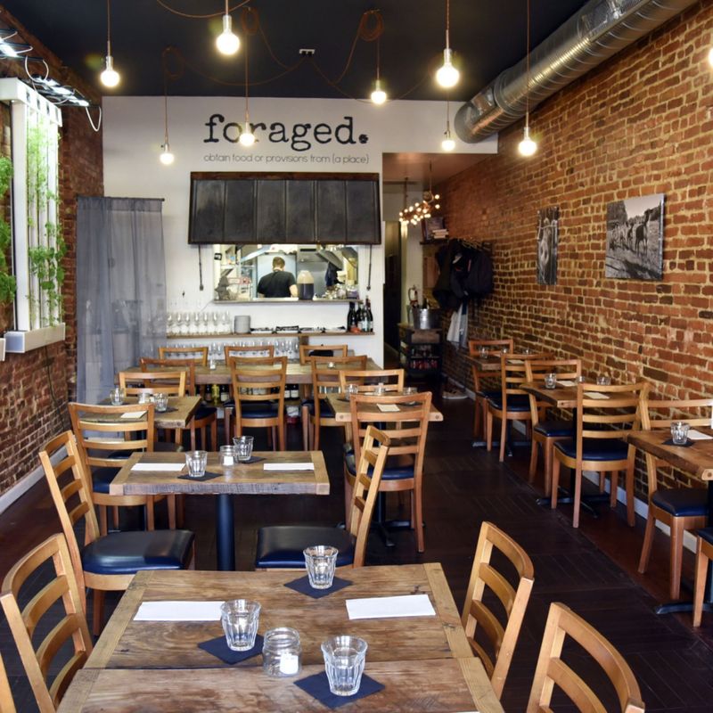 Foraged. (Station North/Old Goucher) – Hyper-Seasonal Tasting-Style Dining