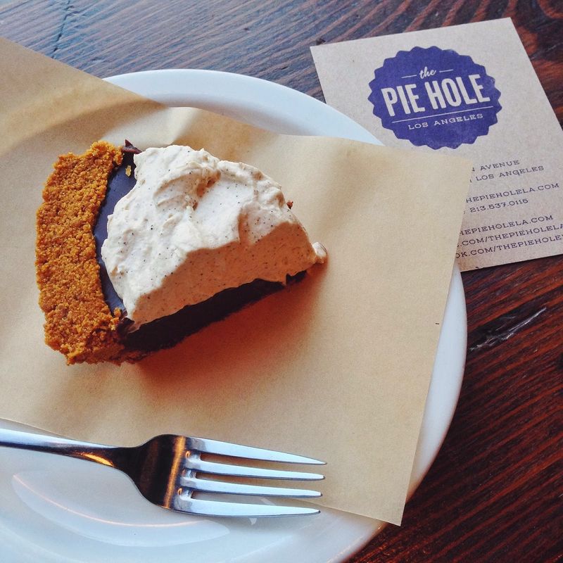 Pie break at The Pie Hole (original shop)