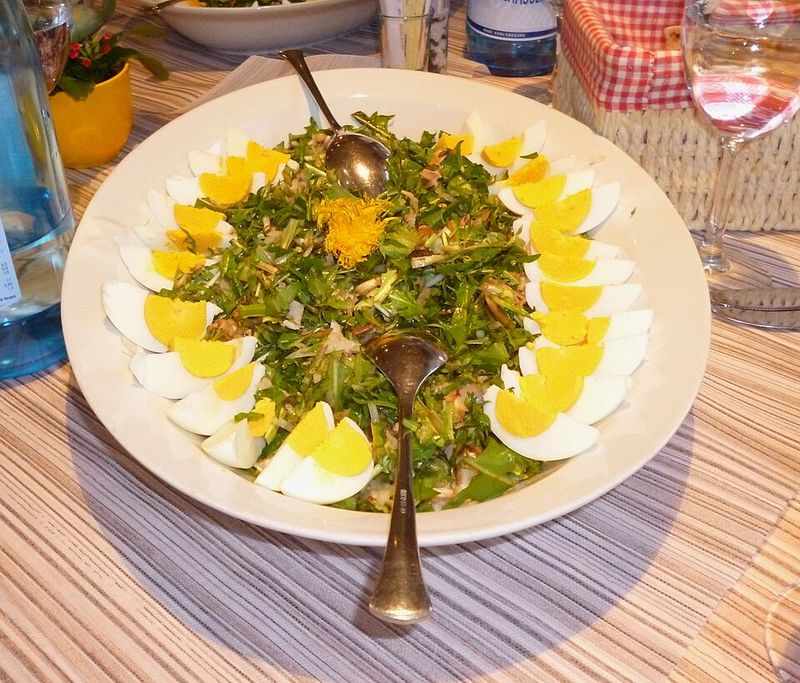 Dandelion Greens Salad