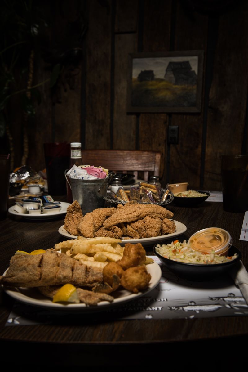 Hush Puppies and Onion Rings
