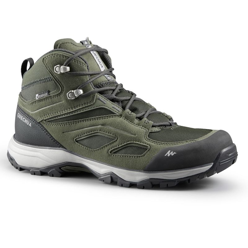 Decathlon Quechua MH100 Mid Waterproof Hiking Shoes