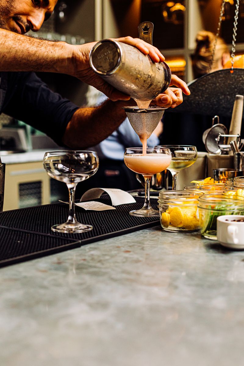 Cocktails And Wine With Clear Intent