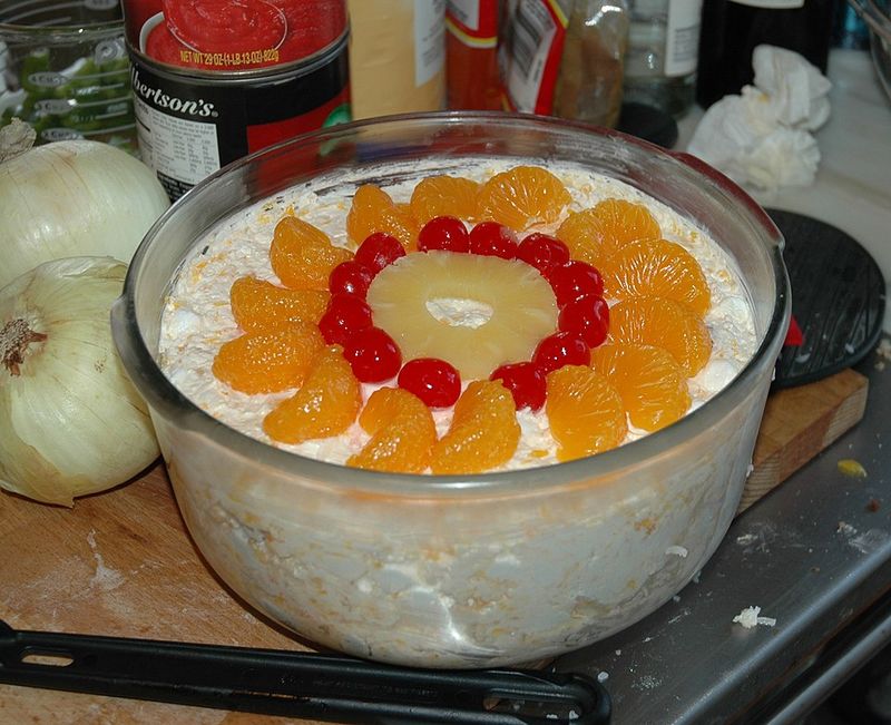 Ambrosia (Fruit & Marshmallow Salad)