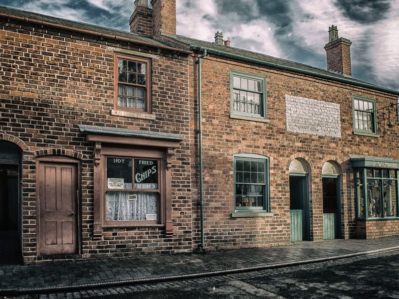 Photography of Ghost-Town Scenery