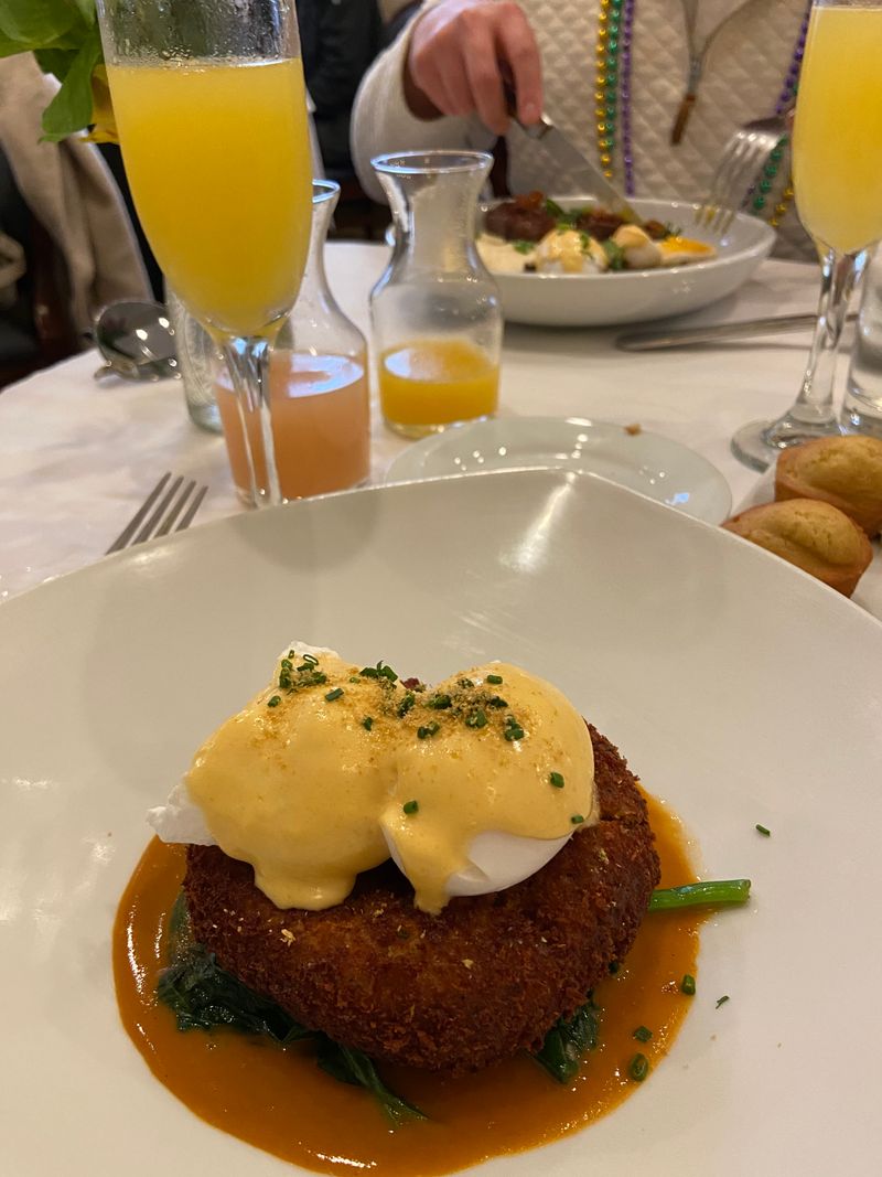 Crabcake Benedict With Gulf Personality