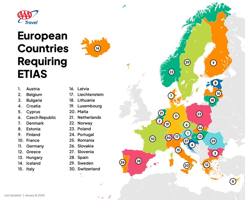 Americans, Brits & other visa-exempt visitors: expect ETIAS (not a visa)