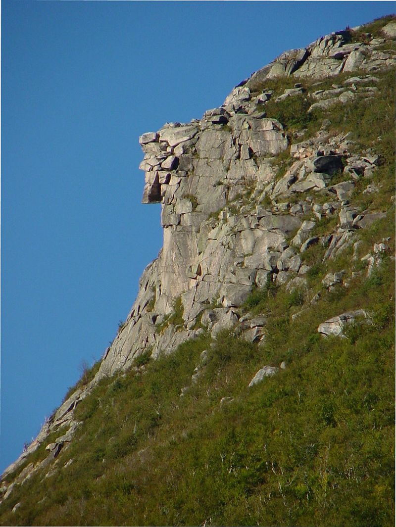 Old Man of the Mountain in New Hampshire
