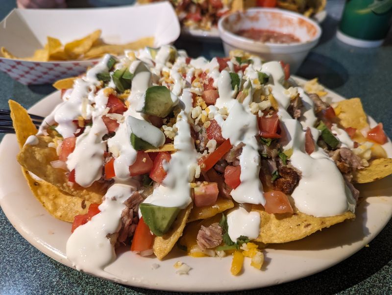 Nachos with Fresh Fried Chips