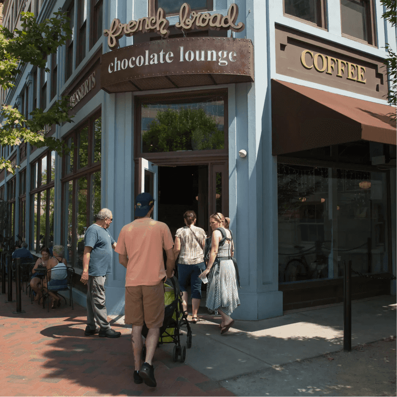 French Broad Chocolate Factory & Cafe, Asheville