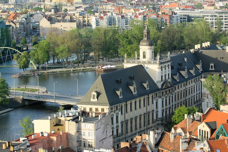 A City Built on the Odra River