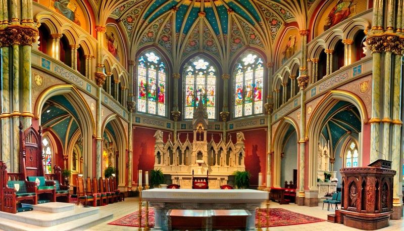 Step inside the Cathedral Basilica of St. John the Baptist