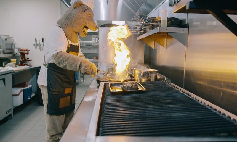 Cow by Bear (San Diego)