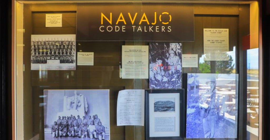 Fast-Food Joint Hides One of the Largest Exhibits Honoring Navajo Code Talkers