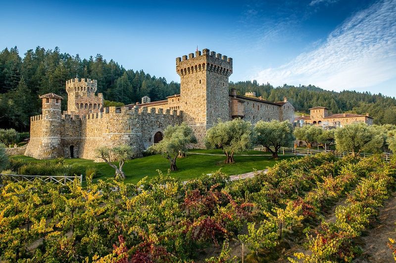 Tour the fairytale castle at Castello di Amorosa