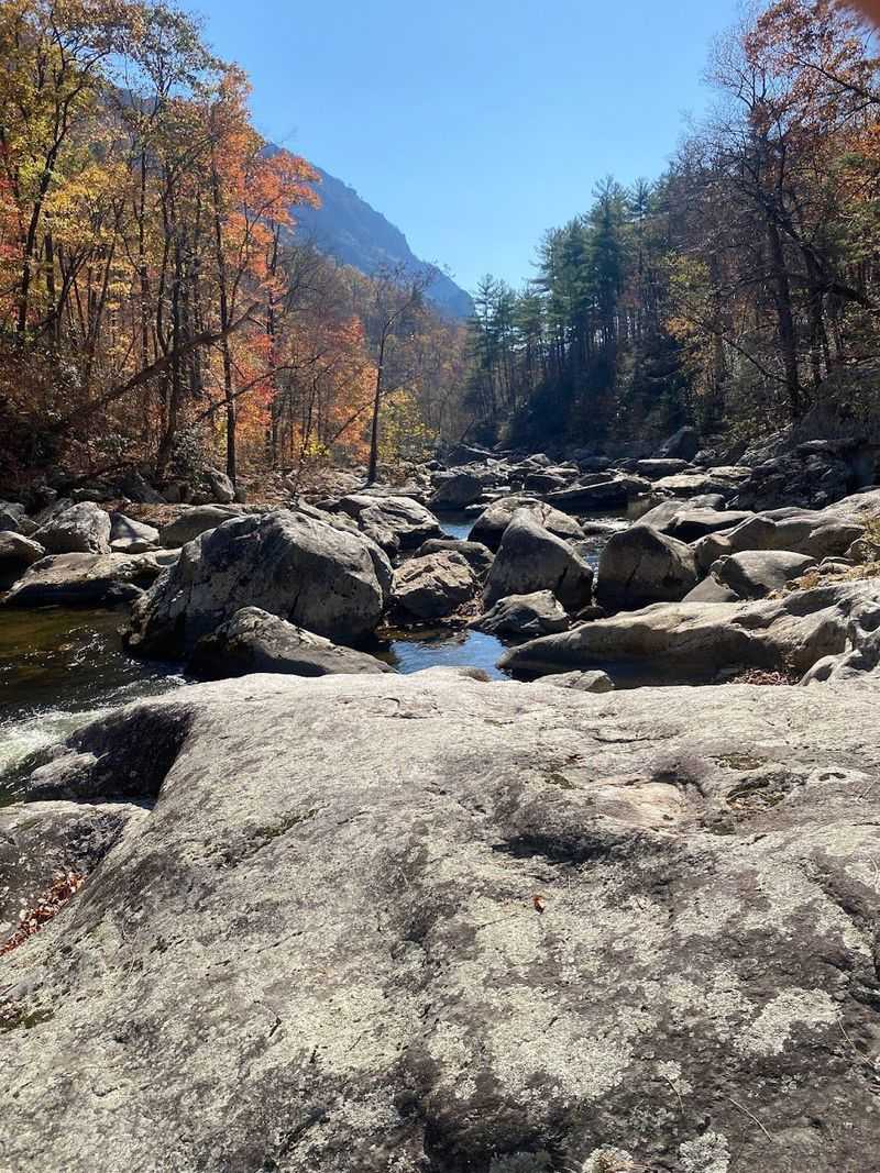 Linville Gorge Loop (river ford), Pisgah NF, NC