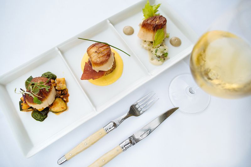 Trio of Scallops, Three Little Arias